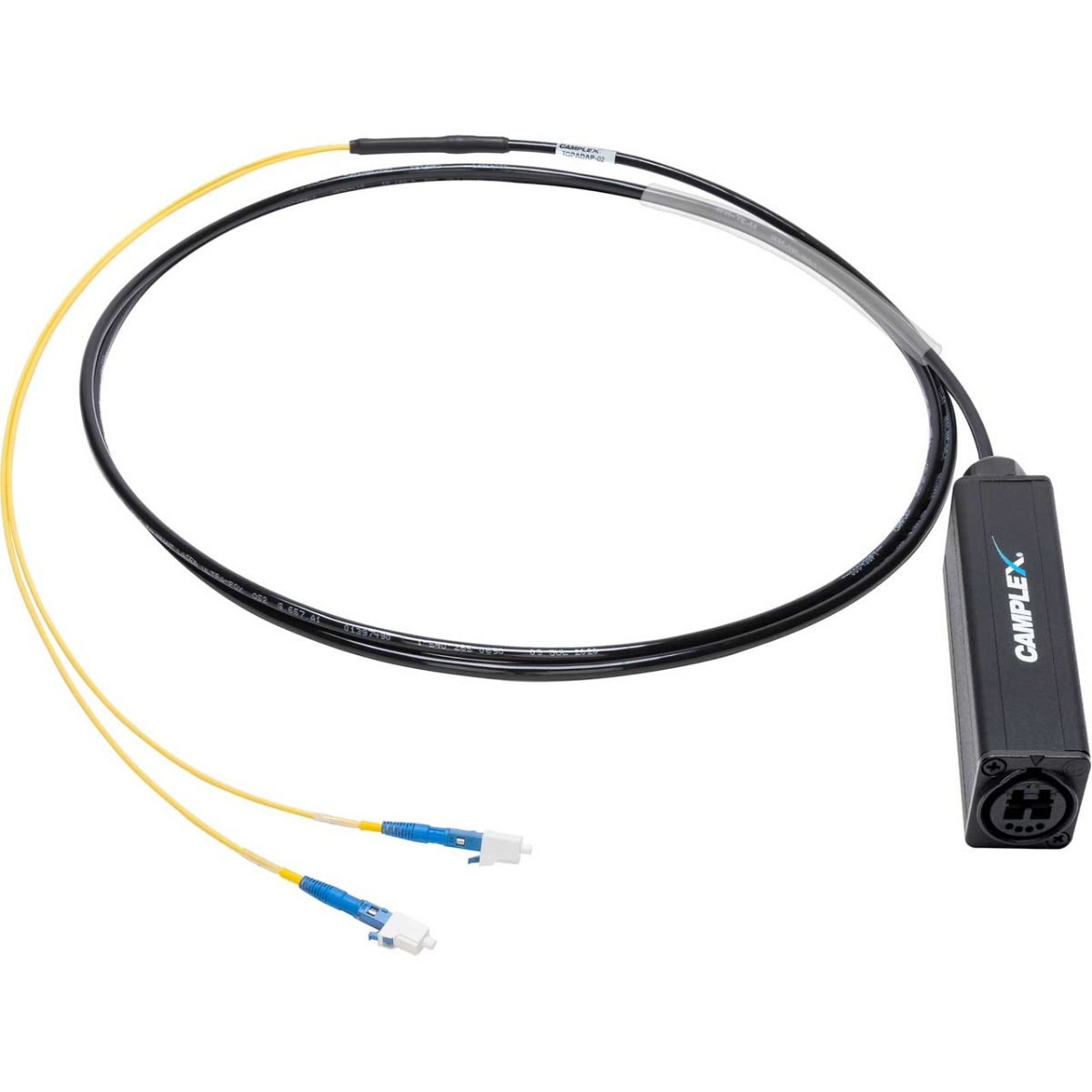 TOPADAP-02 Opticalcon Duo to Two Single Mode LC Tactical Breakout Adapter