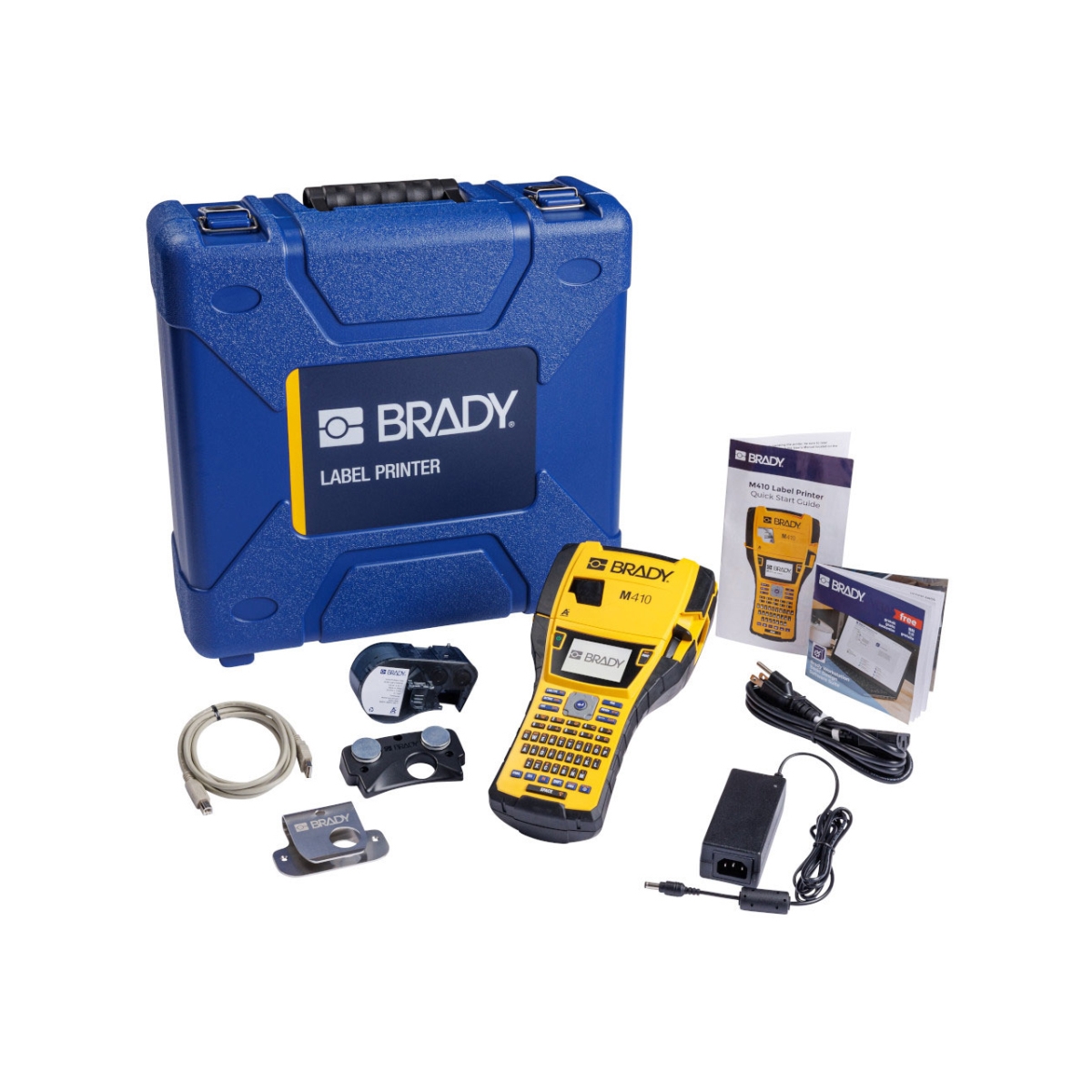 BDY-M410-KIT Handheld Label Printer Accessories Kit, Yellow & Black