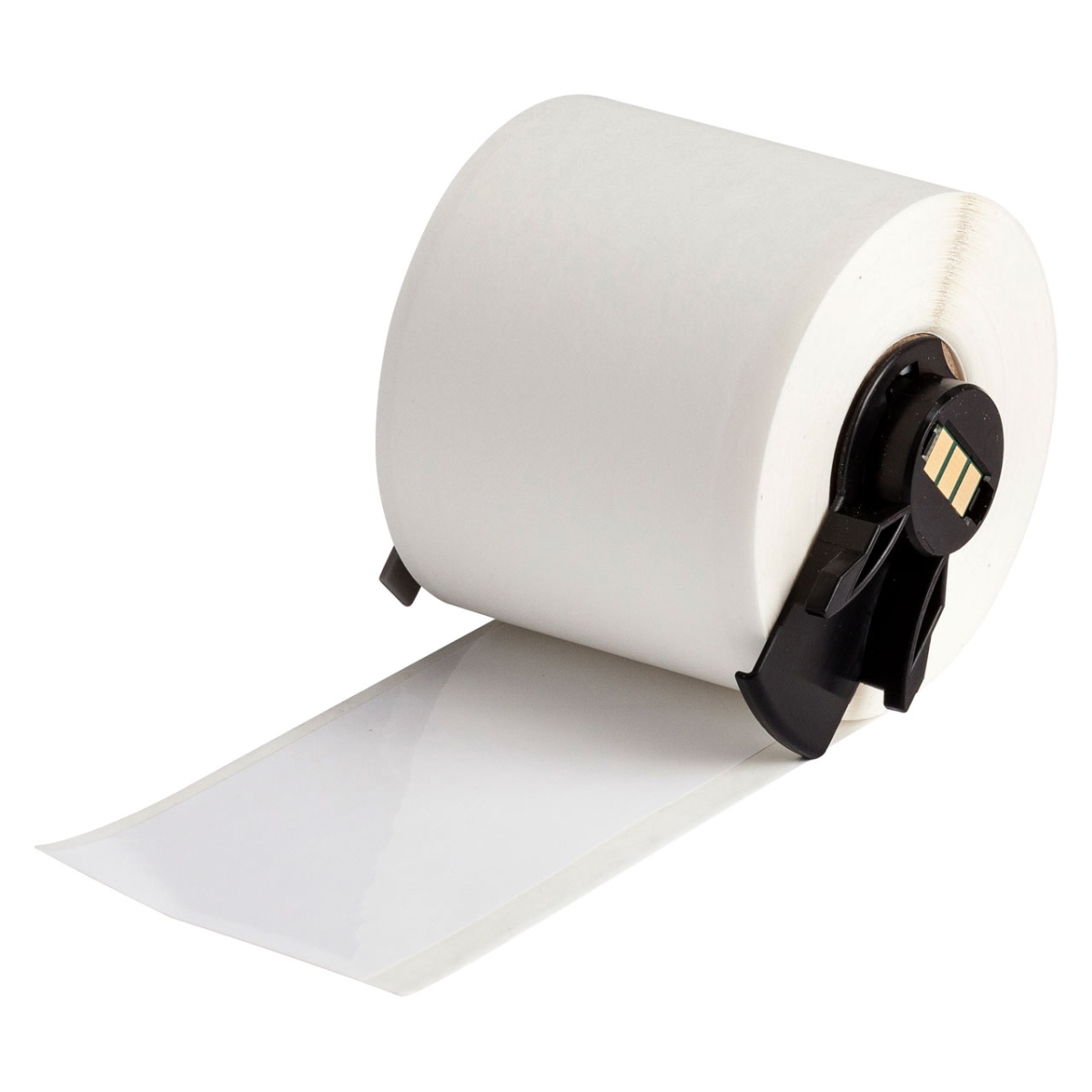 BDY-M6C2000595WT 2 in. All Weather Permanent Adhesive Vinyl Label Tape Printers, White