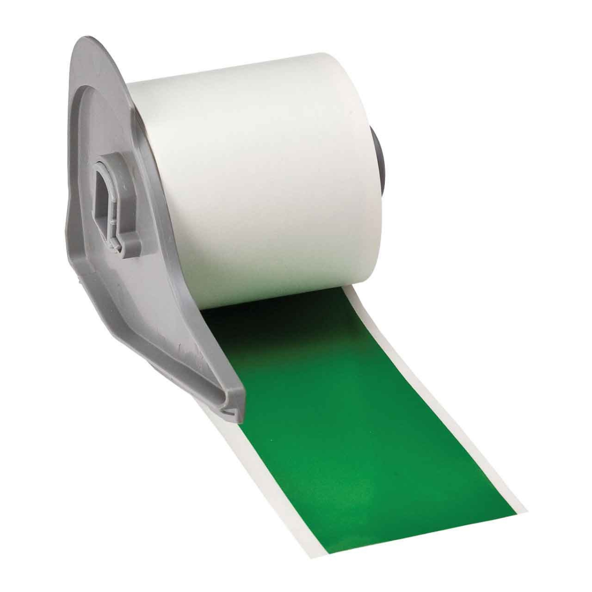 BDY-M7C2000595GN 2 in. All Weather Permanent Adhesive Vinyl Label Tape Printers, Green