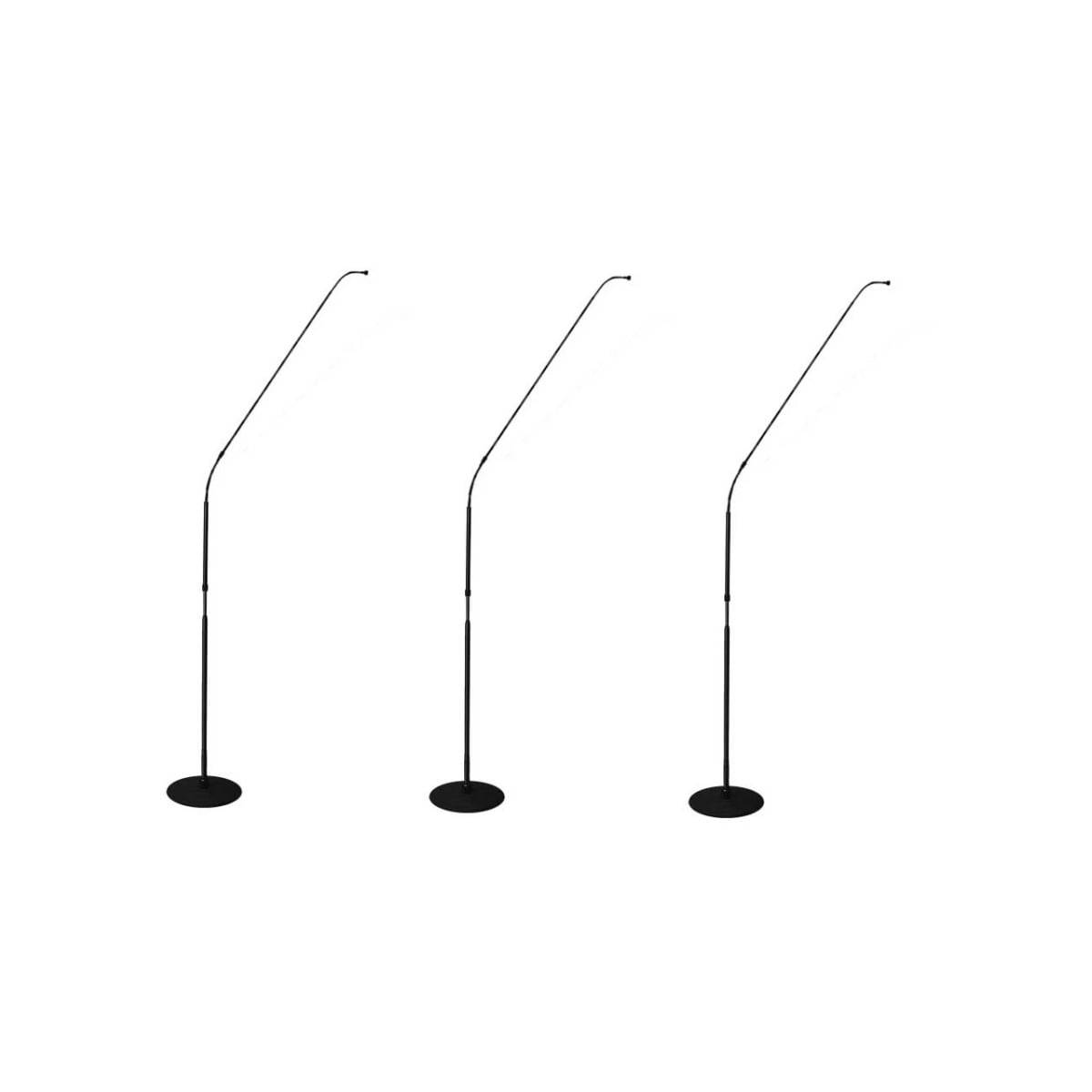 ETW-FW730-3 Flex Wand 730 20 to 30KHz Cardioid Choir Mic with Cast Iron Base, Pack of 3