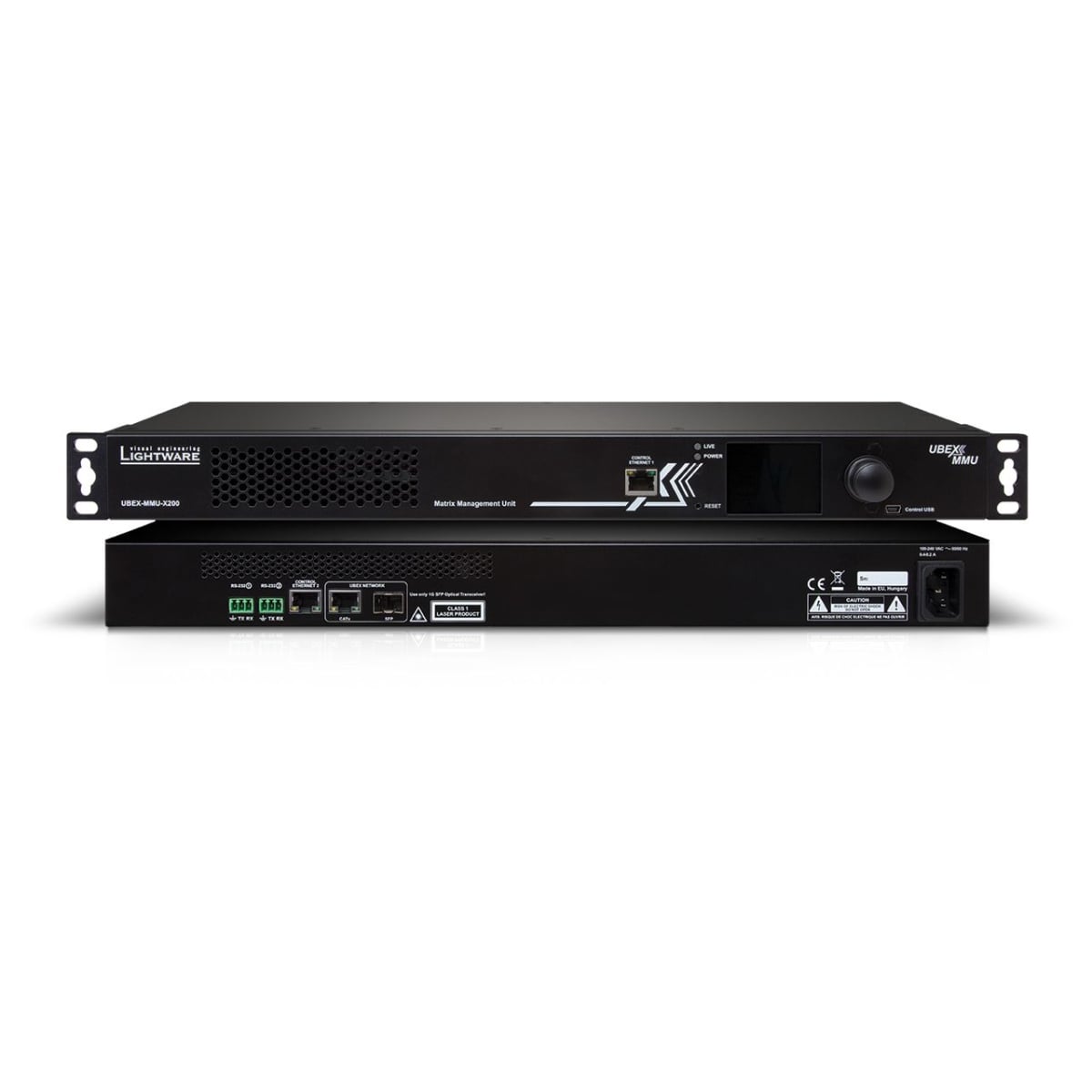 Lightware LWE-91810016 16 End Points Matrix Management Unit for UBEX AVoIP Optical Extenders