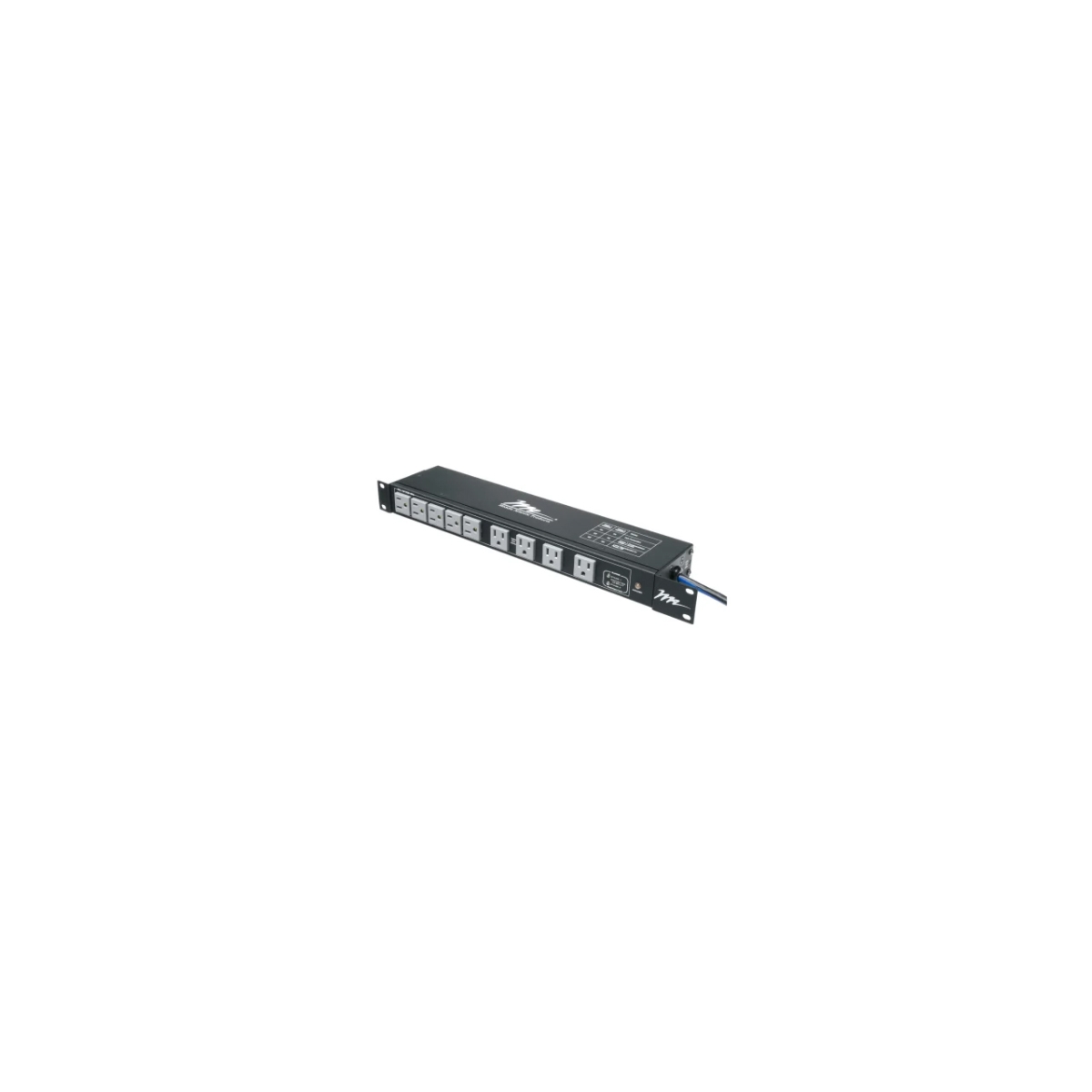 Products MAP-PD-1815R-RN 9 ft. 18 Outlet 15A Multi Mount PDU Series 2 Stage Surge Suppressor with Signal Safe Cord