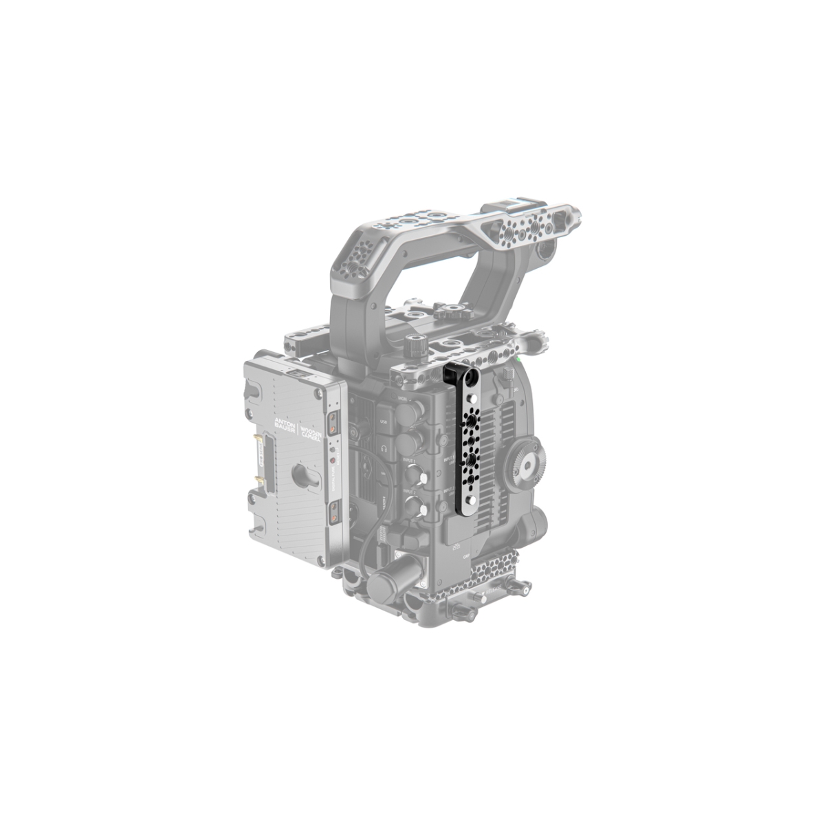 Picture of Wooden Camera WDC-A00770 Nato Side Rail for Canon EOS CS400