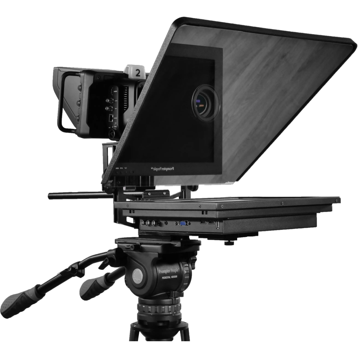 PRP-PROP-S15 15 in. Pro 1000 NIT High Bright HDMI 3G-SDI Teleprompter with Studio Optical Glass