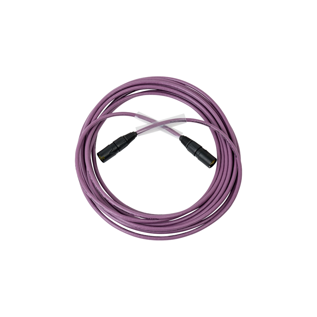 Rat Sound Systems RSS-SC122-100 330 ft. Super Cat Ethercon To Cat5e Cable Drum, Purple