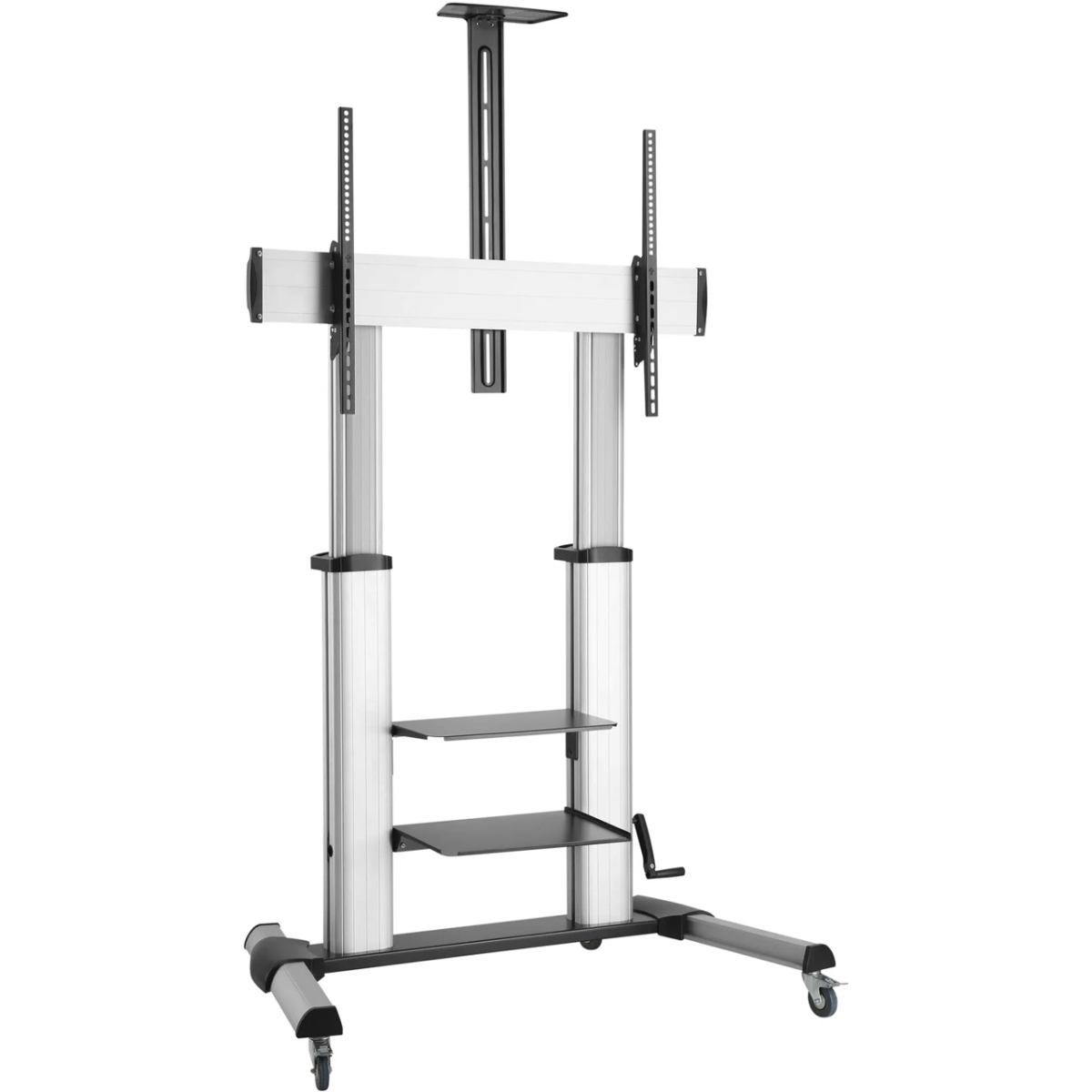 MI-20317 Heavy Duty AV Cart with Height Adjustable Hand Crank