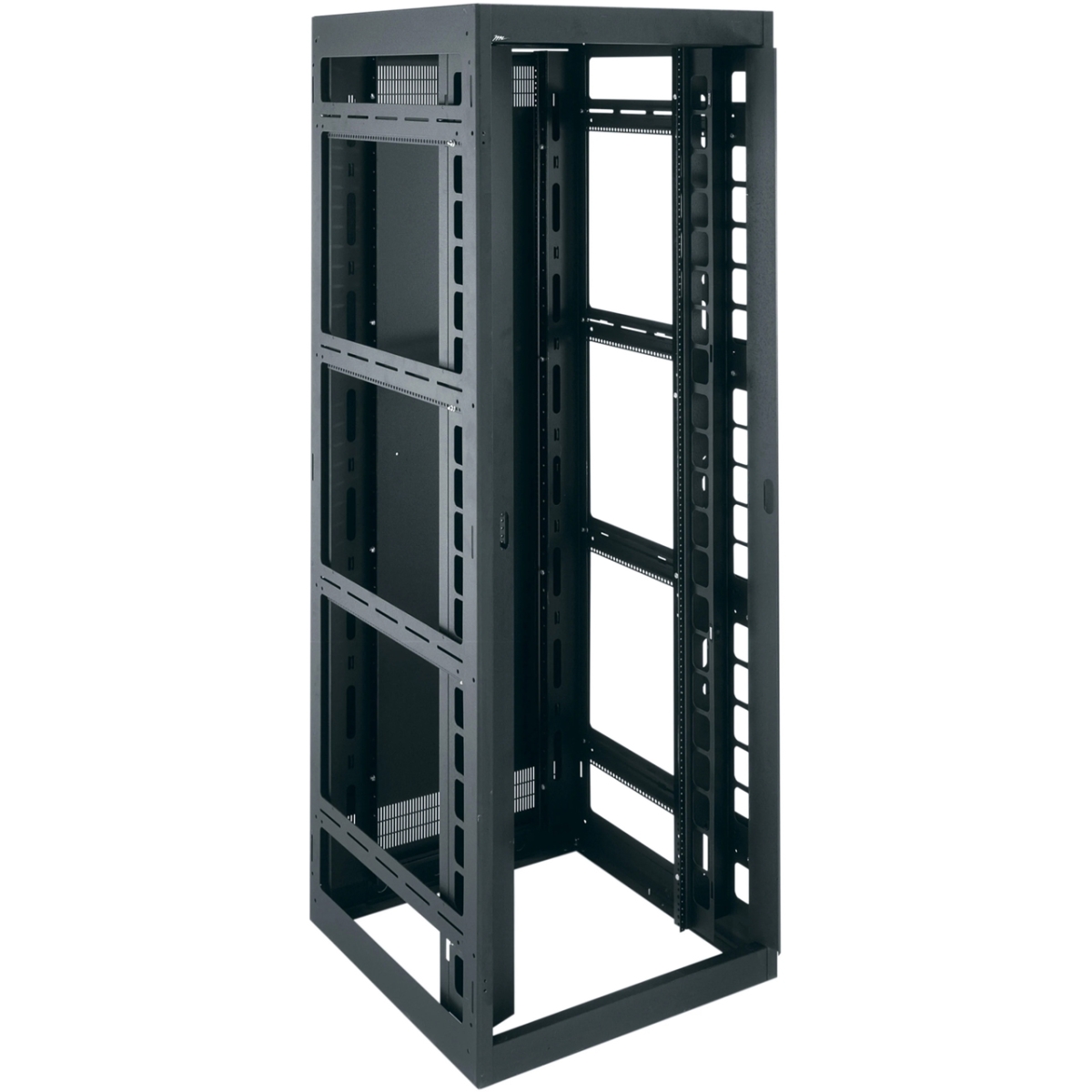 Products MAP-DRK19-44-42 30 in. DRK Series Wide Rack with Pre Installed Cable Ducts & Hinged Steel Doors