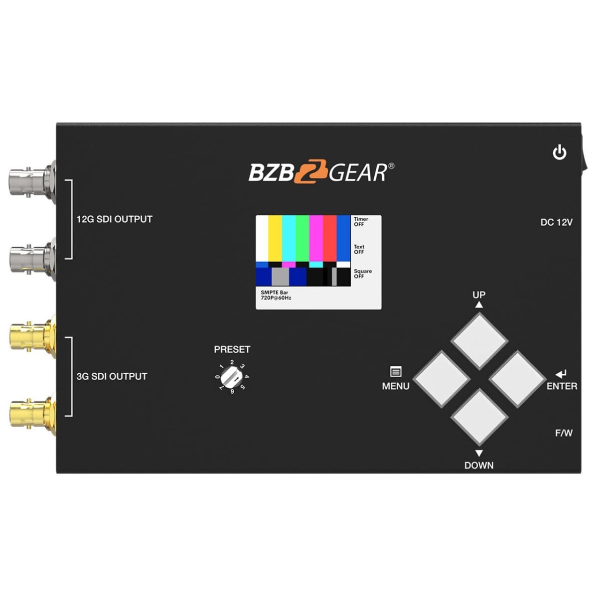 BG-SDITPG-G2 4K UHD 12G SDI Video G2 Test Pattern Generator