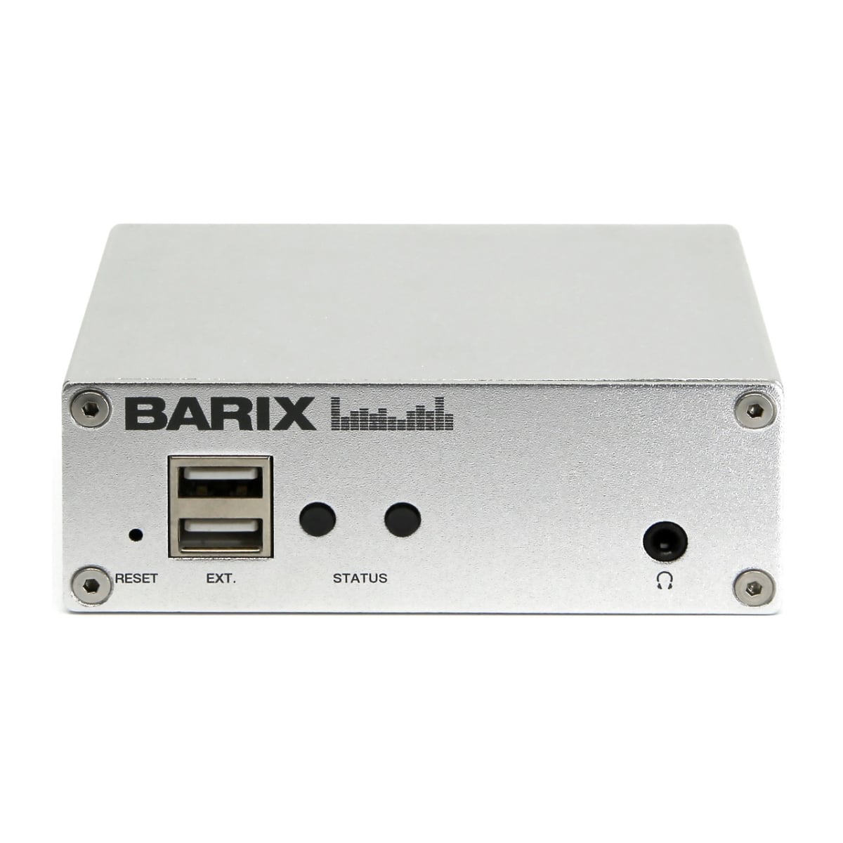 Barix Technology BARIX-EXSTRM400I Multi Format IP Audio Decoder with Informa Cast License & Stereo Line RCA Out, White