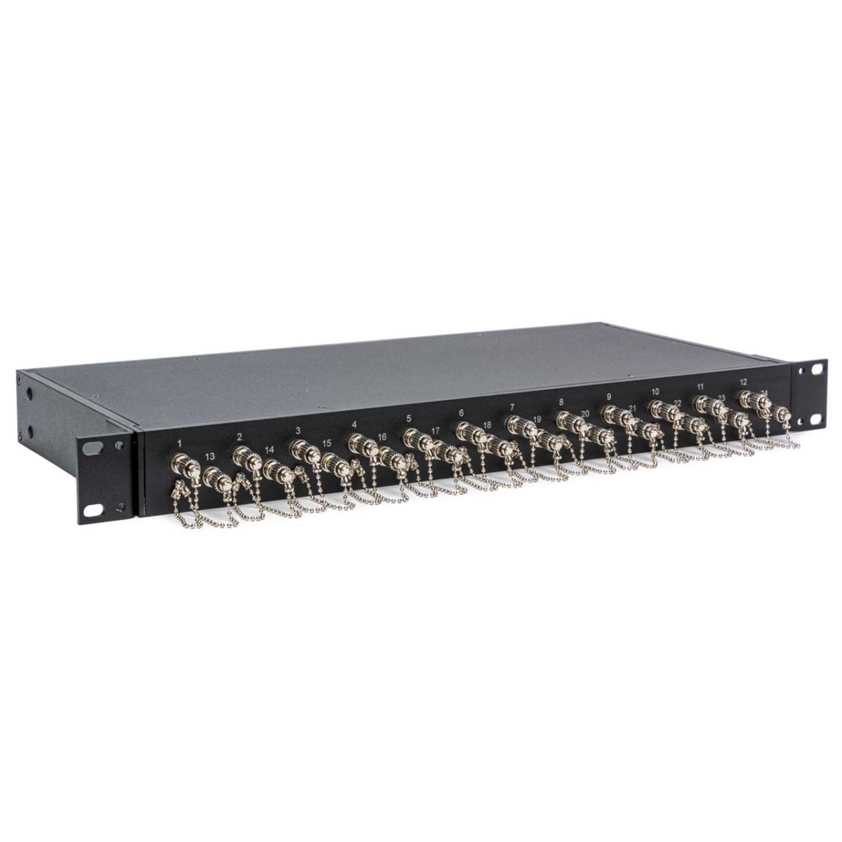 CMX-OPRBX-12 1RU ST to ST Single Mode Simplex Fiber Optic Rackmount Cabinet