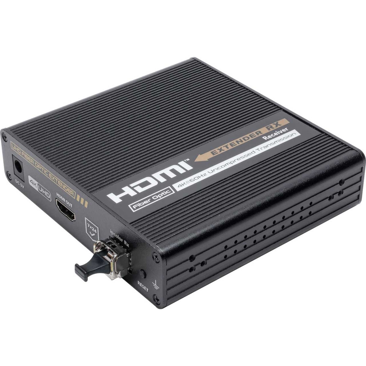 CMX-FMCH002 18Gbps HDCP 2.2 4K 2K HDMI 2.0 Over Fiber Extender Set