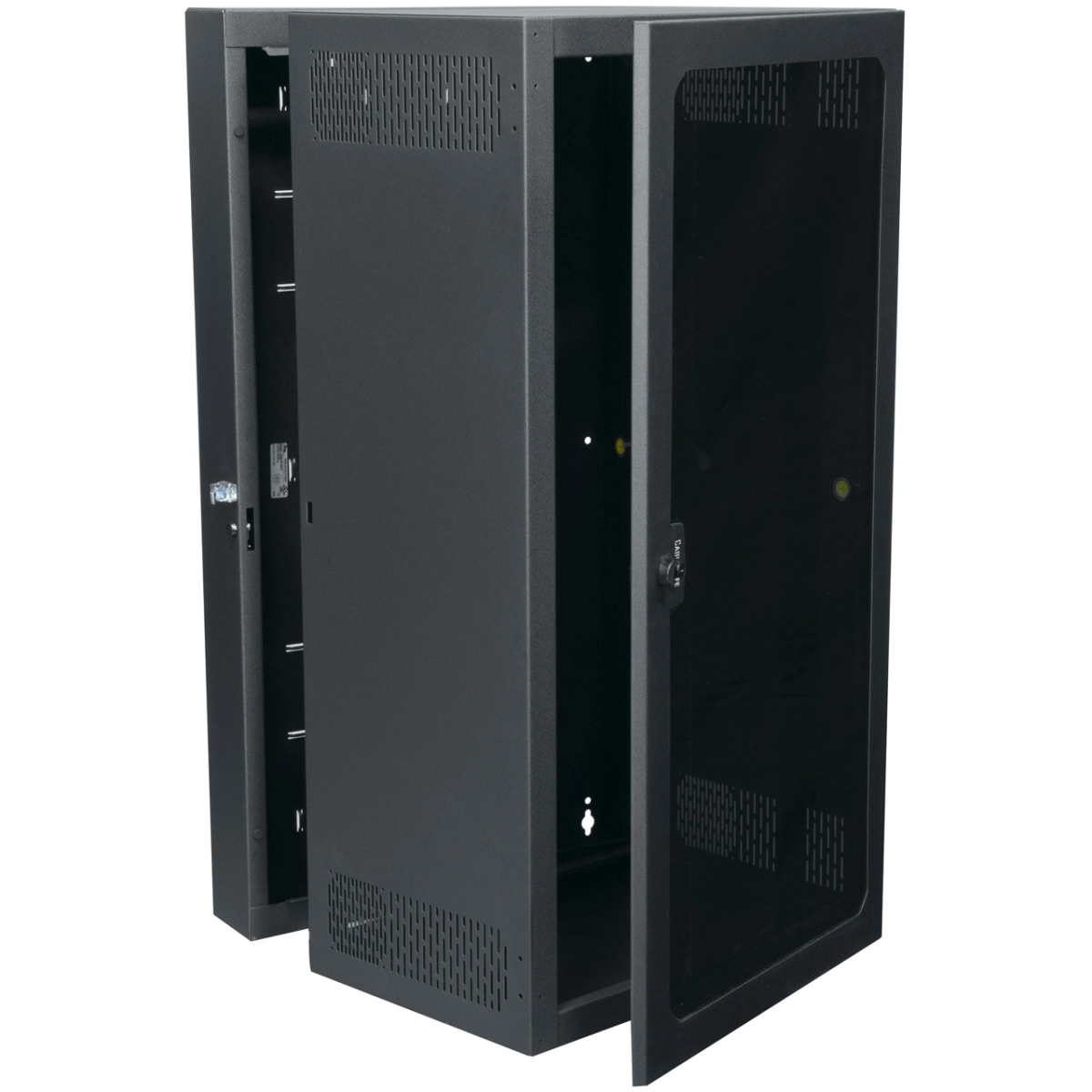 Products MAP-CWR-26-32PD 36 in. Depth CWR Series 26RU Data Swing Wall Rack with Plexi Door