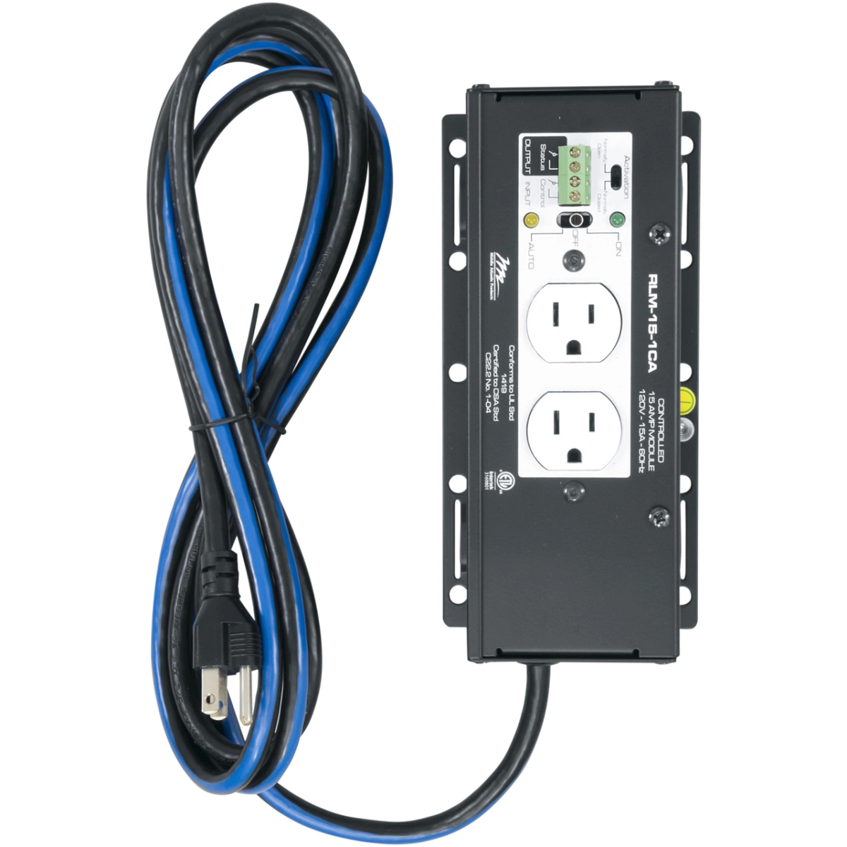 Products MAP-RLM-15-1CA 15A Controlled Stand Alone Module for MPR Raceways