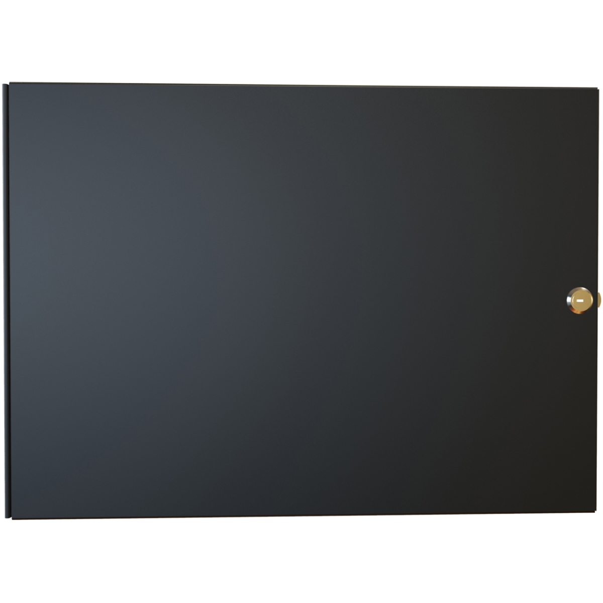HMND-RCHD1917BK1 10RU RCH Series Racks Solid Locking Door with 2 Keys, Black