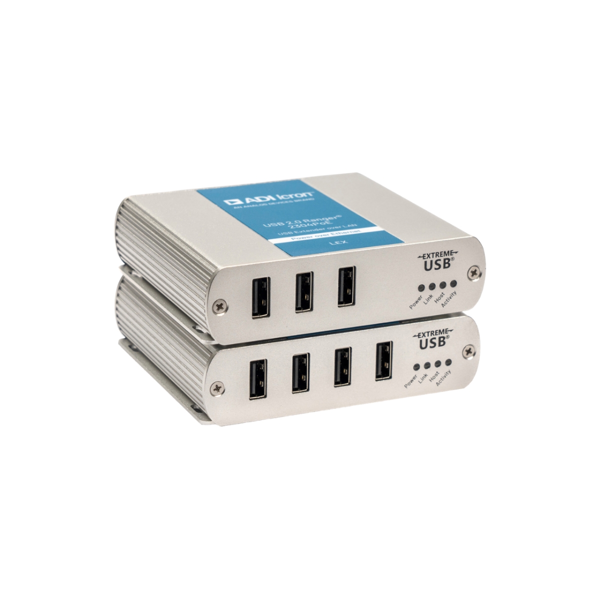 ICR-2304POE 328 ft. 4 Port USB 2.0 Ranger Power Over Ethernet LAN Extender System