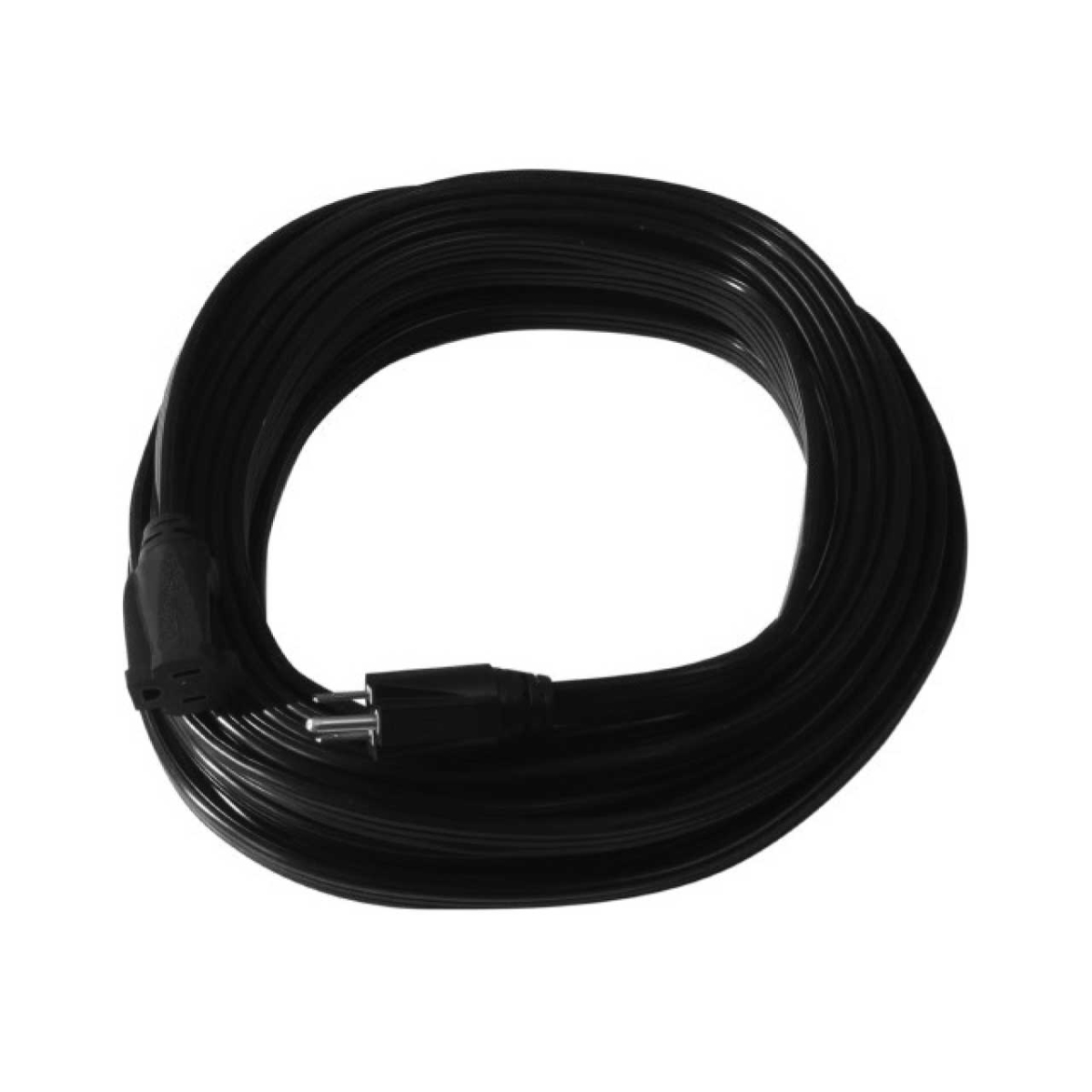 MILSPE-D11821050 50 ft. Premium Low Profile 12, 3 SPT-3 FLAT Extension Cord, Black