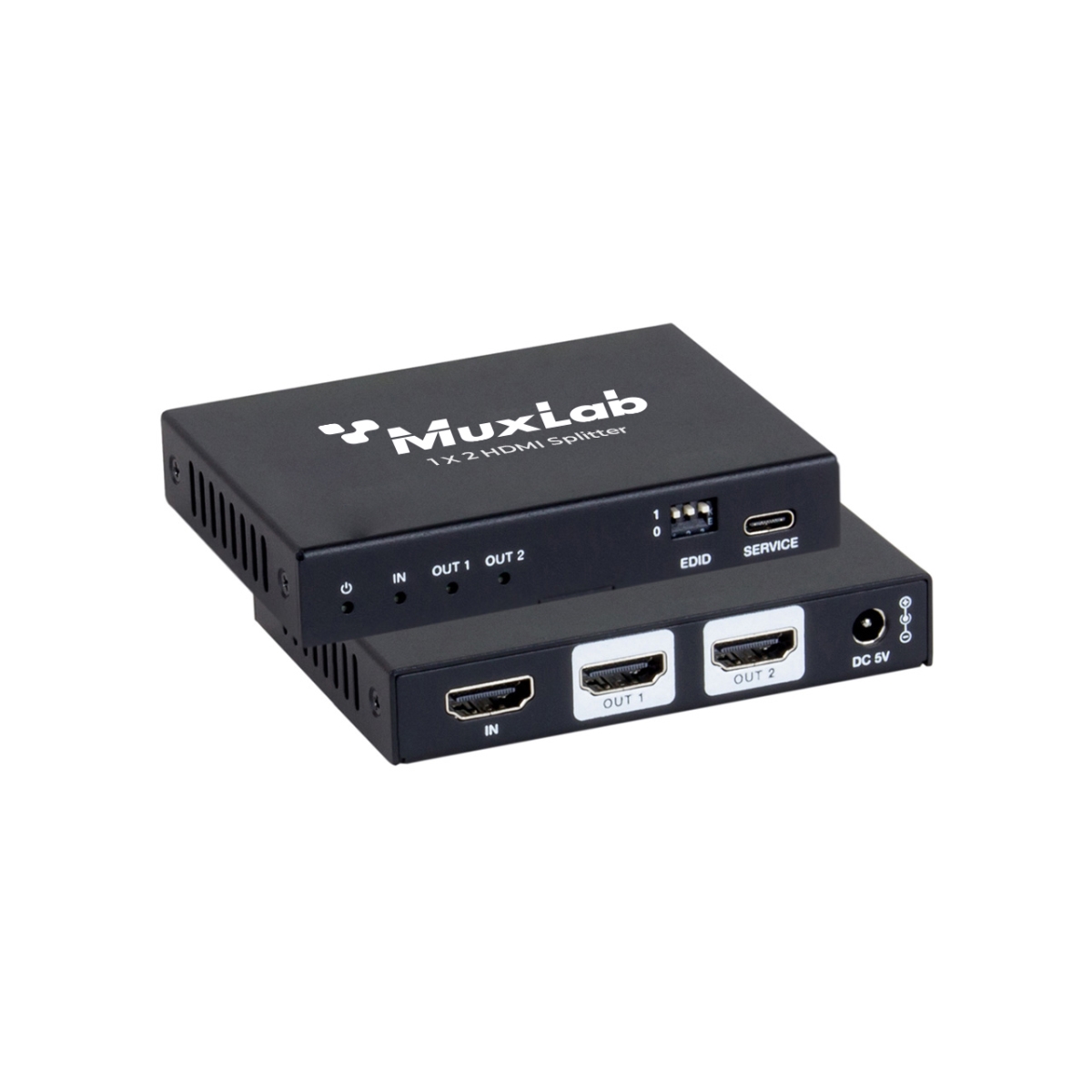 MUX-500510 HDMI 2.1, HDCP 2.3 48Gbps 1x2 Splitter