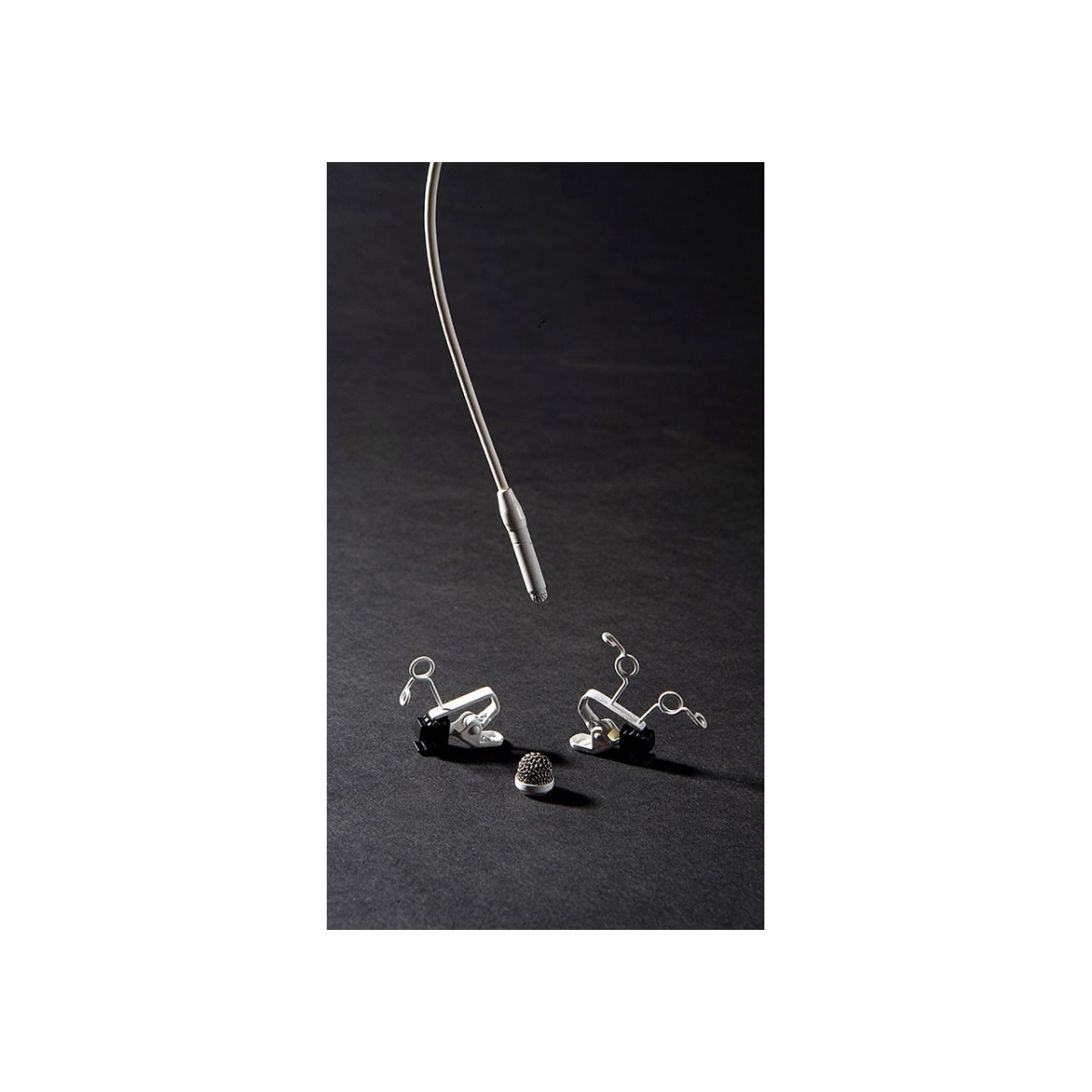 SAN-11DWRWHTRSO 3.5mm Locking Omni Directional Lav Mic, White