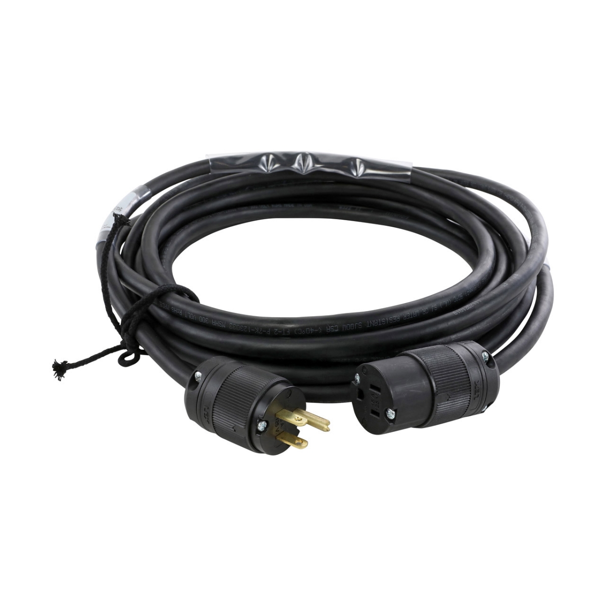 LEX-PE700J100X51 100 ft. NEMA 5-15 Lex-Loc Extension SJOOW Cable