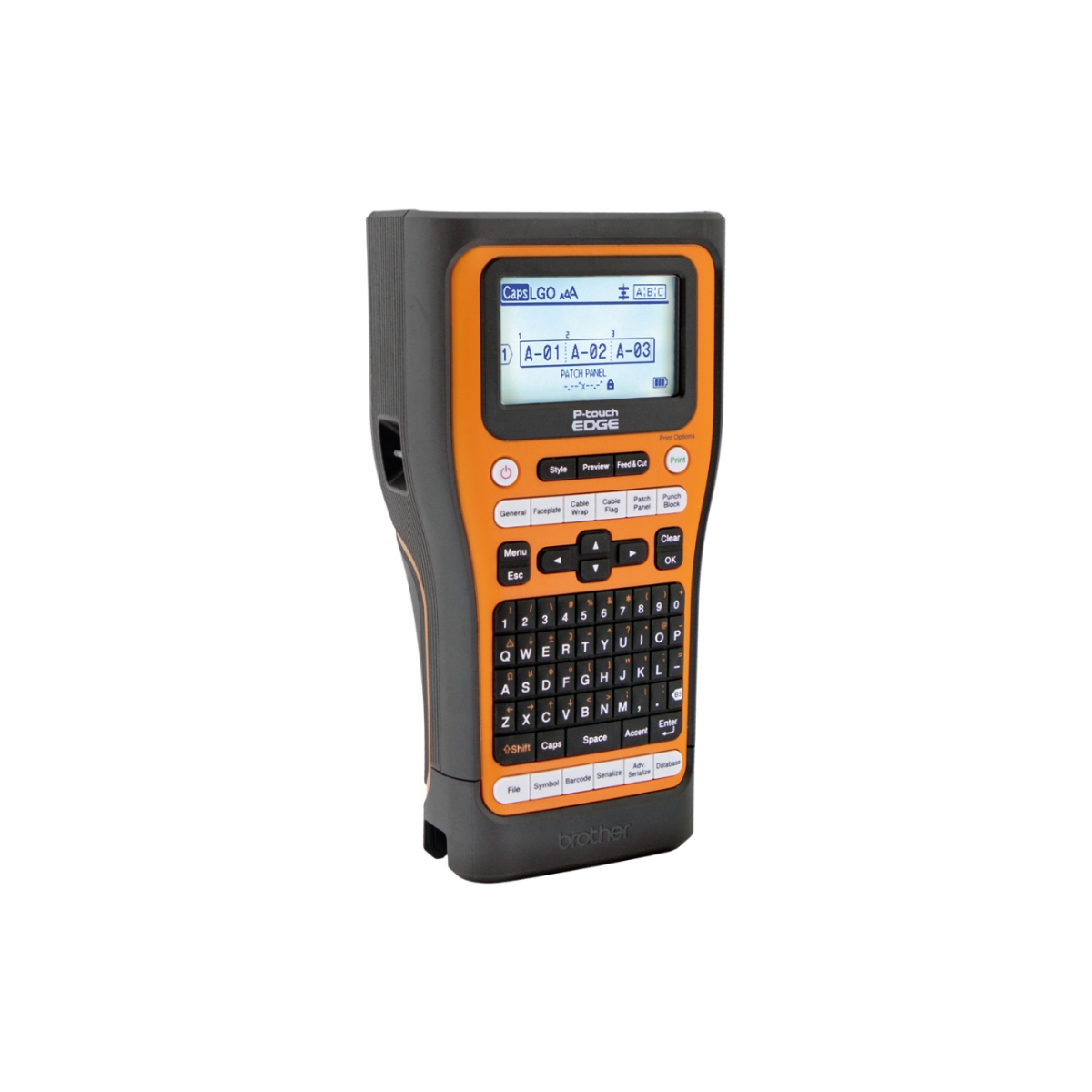 BRO-PT-E510VP Handheld Industrial Label Printer with Dual Auto Cutter & USB-C