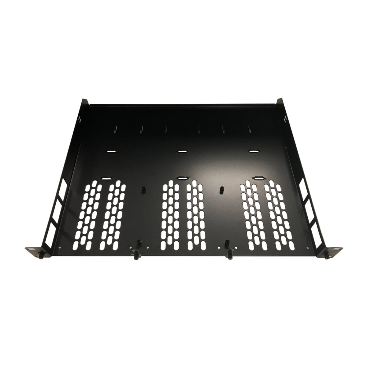 Black Box BBX-EMD2000-RMK3 Emerald Rack Bracket for 3 SE or PE Display Port KVM Extender, Black