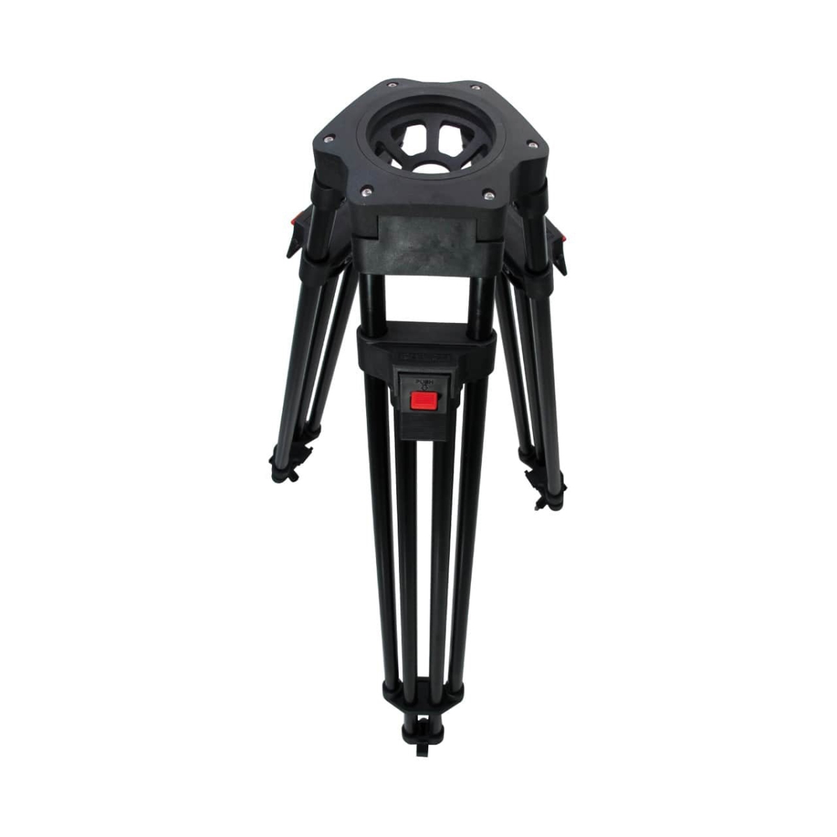 Picture of Cartoni CAR-T723 176 lbs EFP 100 1 Stage AL Lightweight Aluminum Tripod