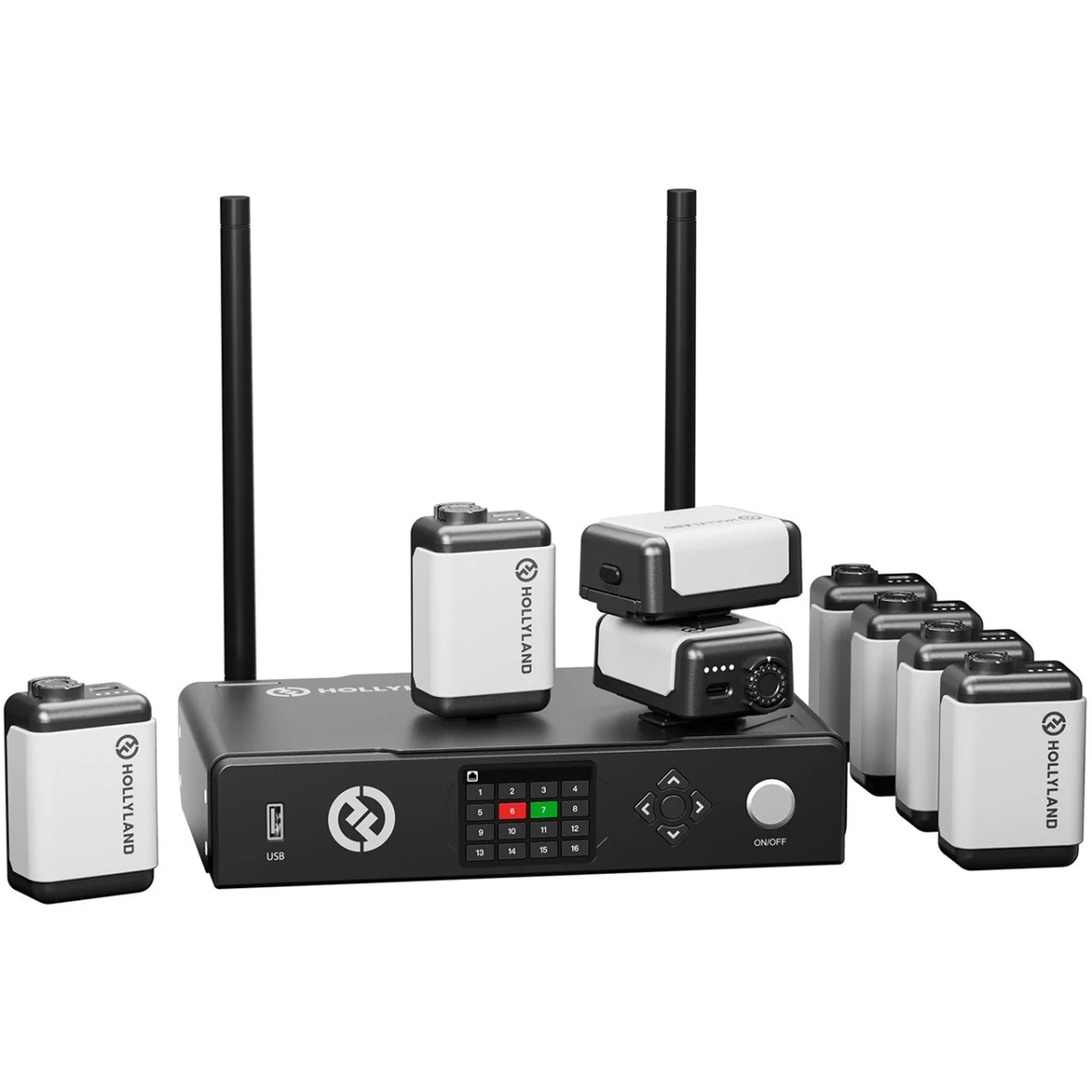 HL-WRLESTALLSYS8 2600 ft. Transmission Range Tally Station with Eight Lights & Li-Ion Batteries
