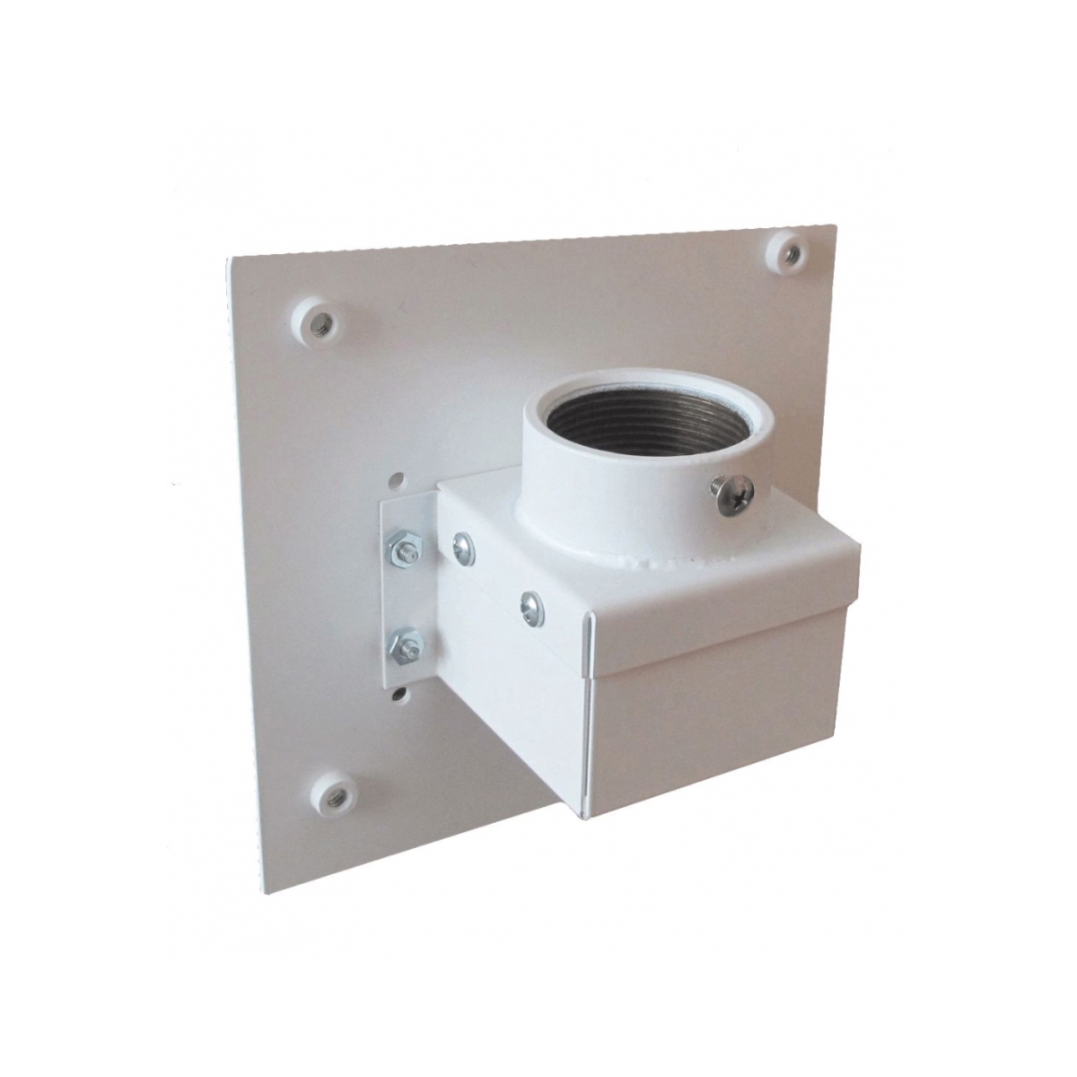 NB-PMA-W Pole Mount Back Plate, White