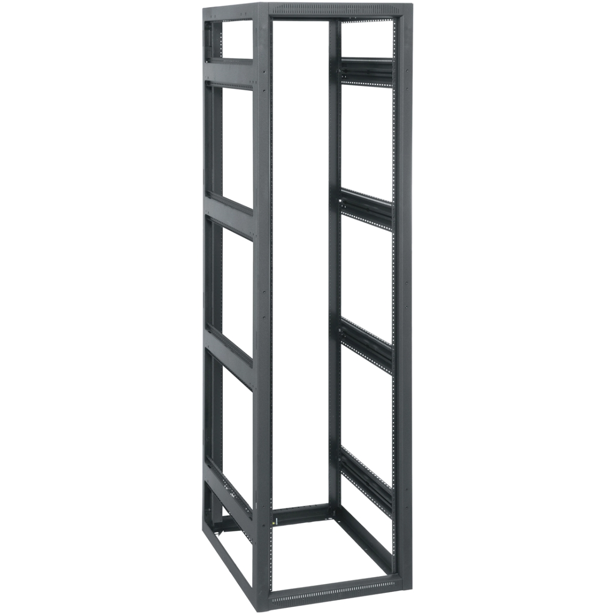 Products MAP-BGR-3827LRD 27 in. Depth 38RU BGR Series Rack without Rear Door, Black