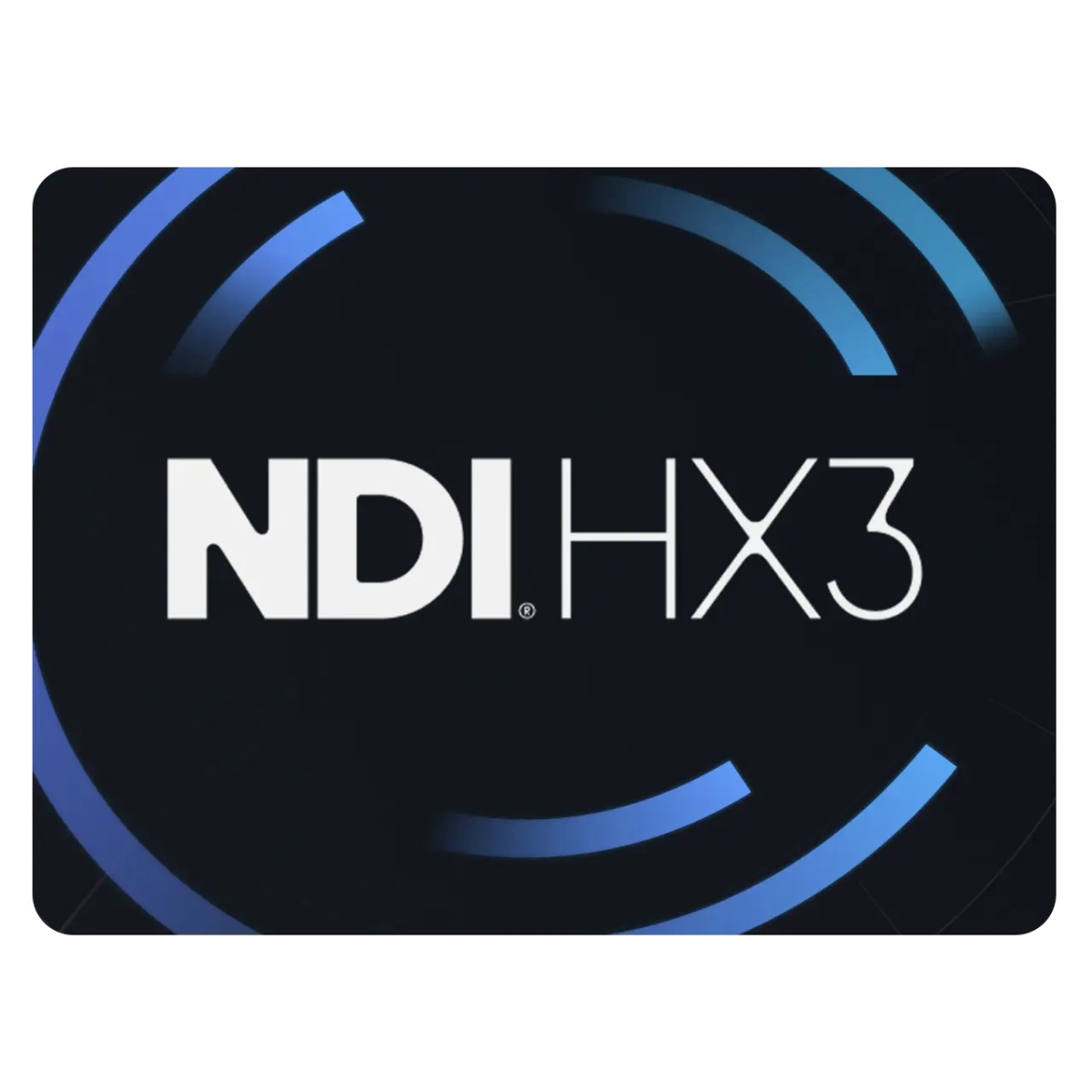 OBS-NDI-LICE-KEY Enable  Tail Air To Transmit Video & Control Signals Over Ethernet License, Black