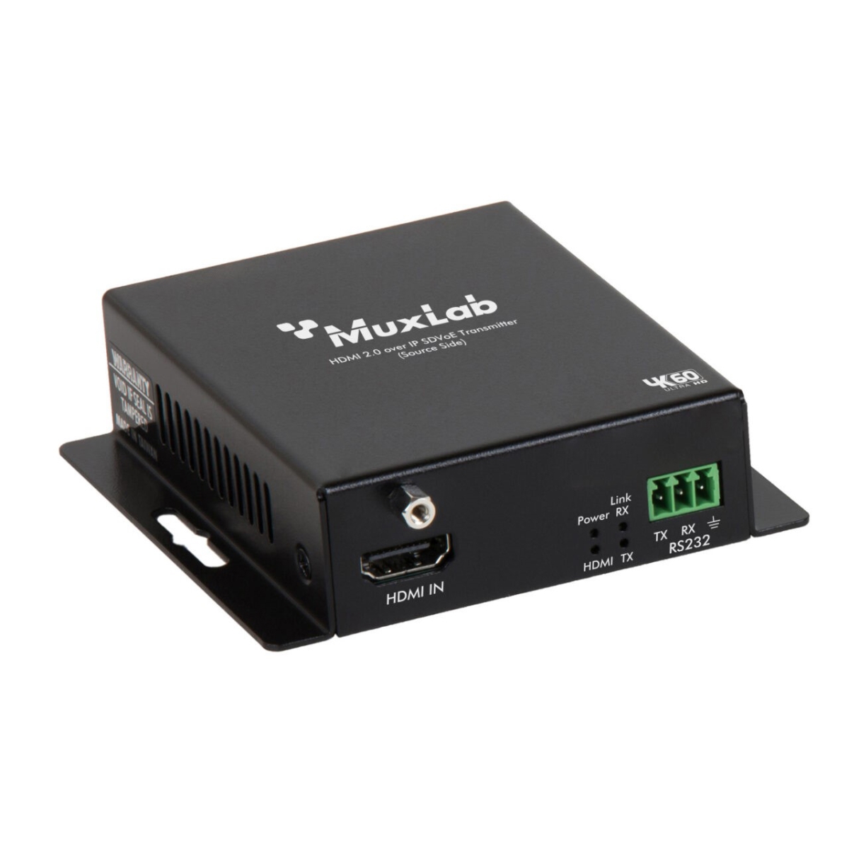MUX-500709-TX HDMI 2.0 Ultra HD Over Multi-Mode Fiber Transmitter with Duplex LC SFP
