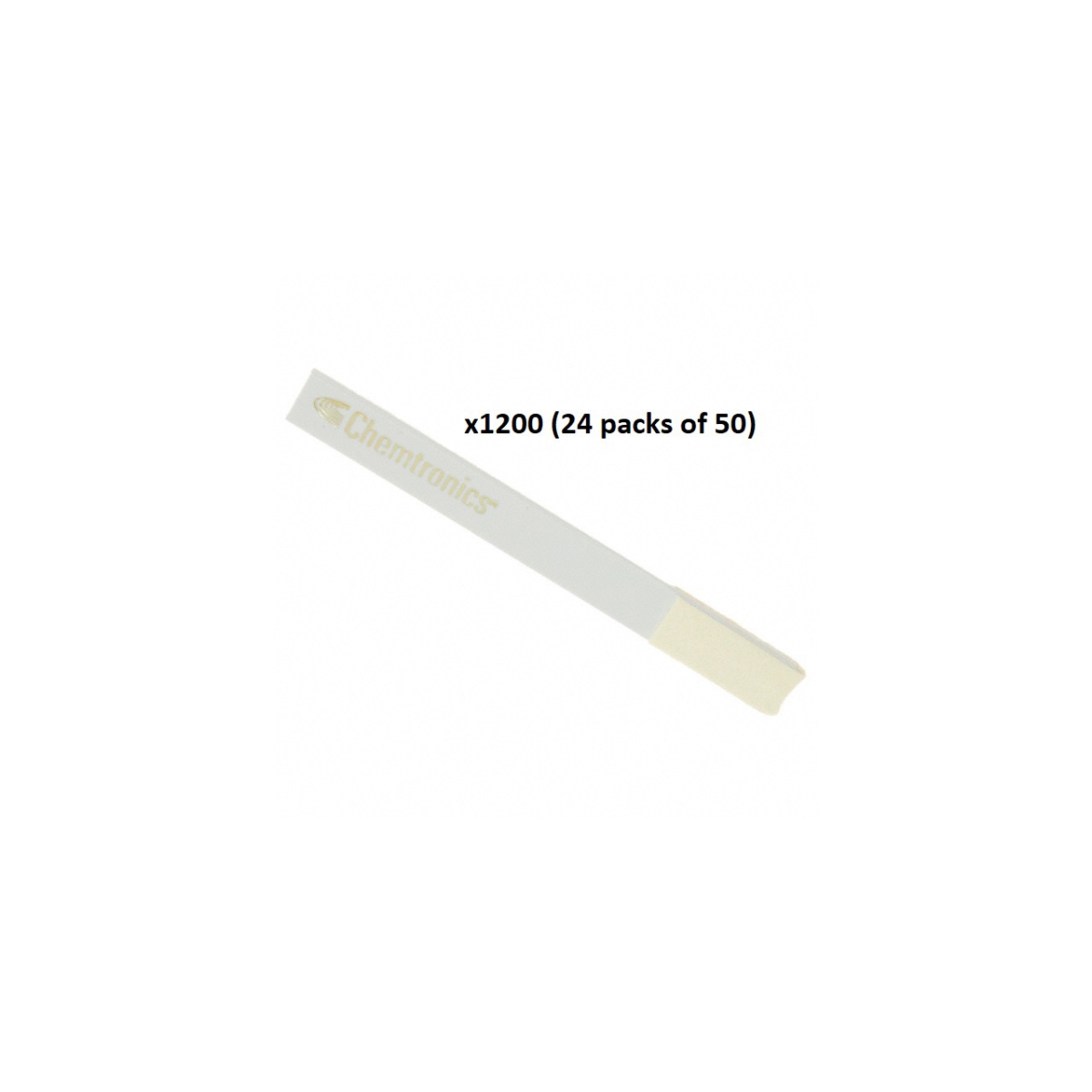 CC50-24 Chamois Tips Lint Free Cleaning Swabs - 50 Per Pack - Packs of 24