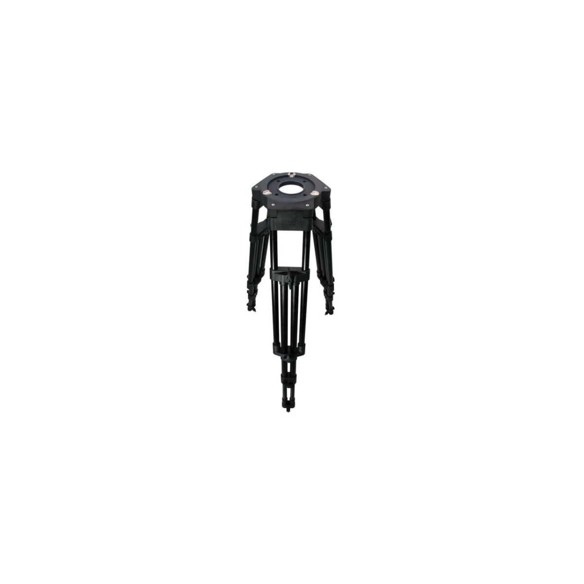 Picture of Cartoni USA CAR-T724-2M 331 lbs Studio Flat Base 2-Stage Aluminum Tripod with Mitchell Base