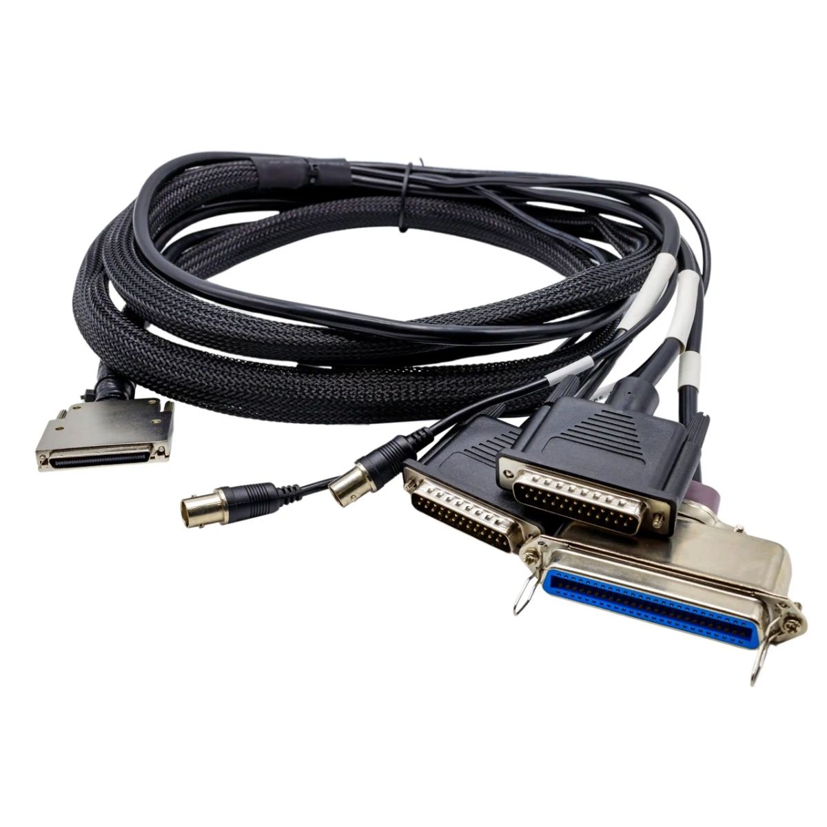 Picture of StudioHub SOHB-993070 6 ft. V68M to Dual DB26M C100 Dual BNC & XLRF Snake Cable for ASI AES3-GPIO Breakout