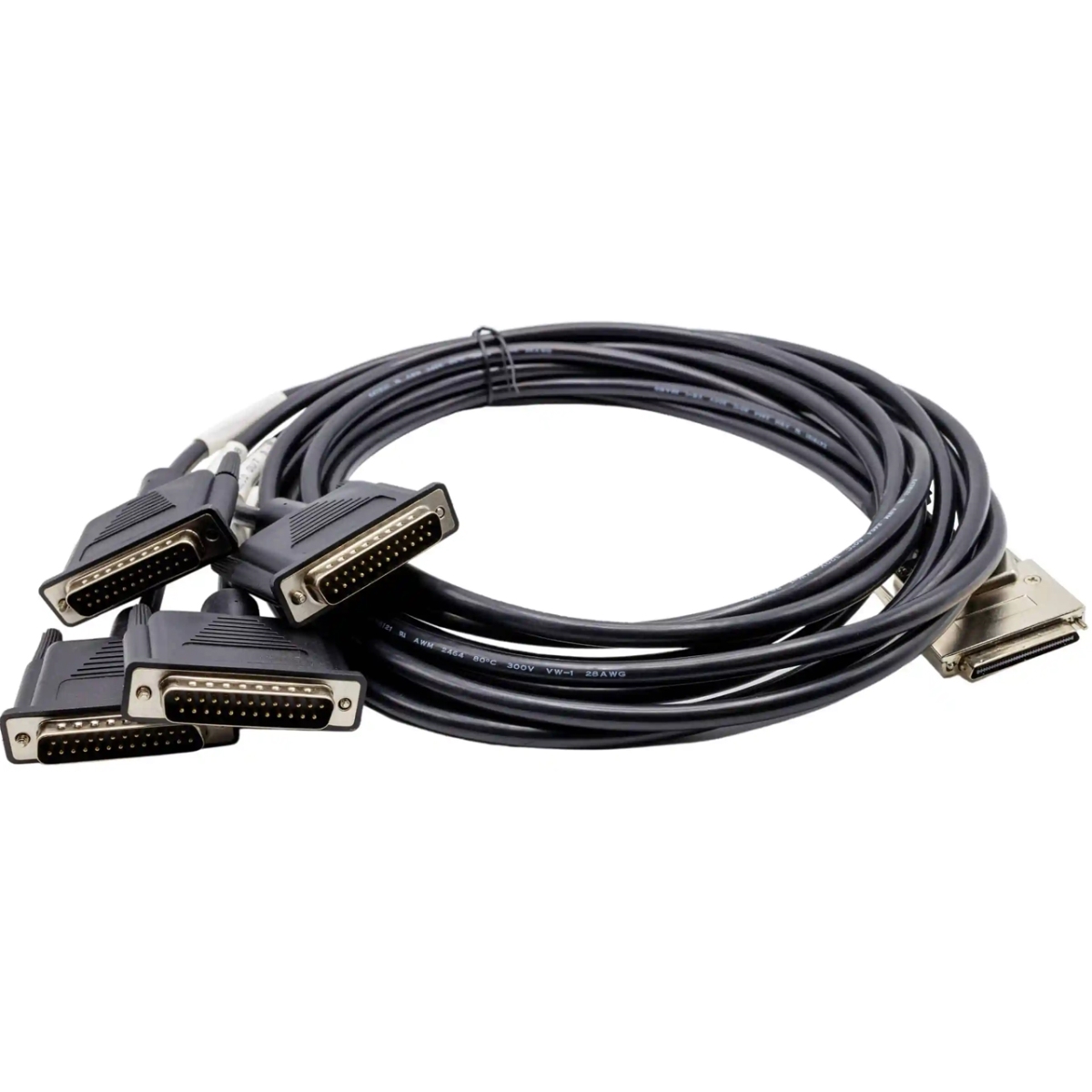 Picture of StudioHub SOHB-993071 6 ft. V68M to Quad DB25M Snake Cable for ASI Analog Breakout
