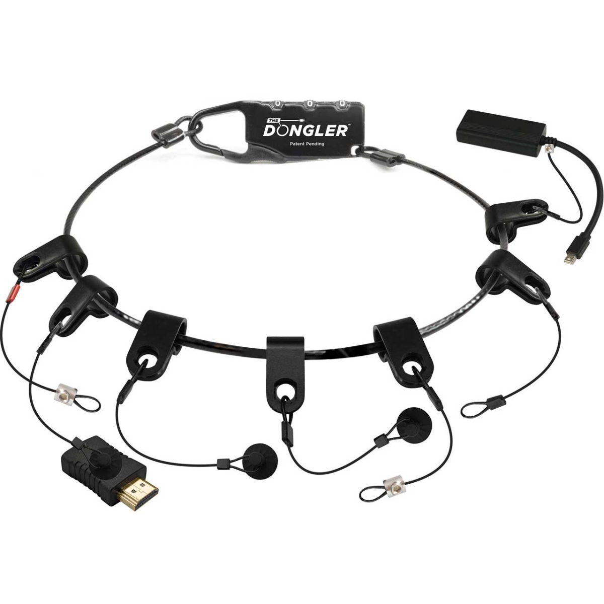 S45-DO-U001 Unloaded Dongle for Easy Adapter Changing & Anchoring the Dongler to Desks
