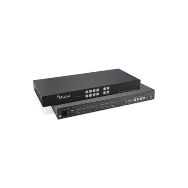 MUX-500870 KVM 4x2 HDMI 2.0 Multiview Switcher