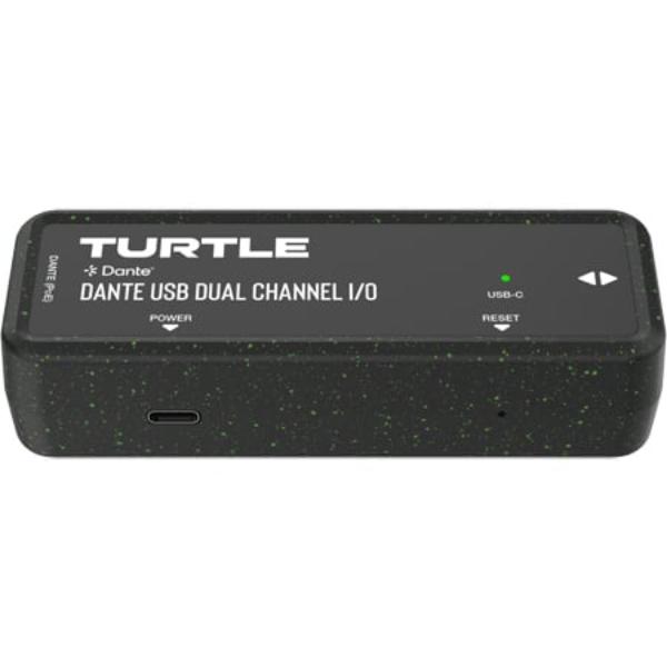 TAV-D2USB Dante Dual Channel USB-C I&O Adapter TAA Compliant