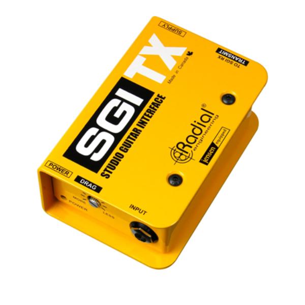 RAD-SGI-TX High Performance Instrument Line Driver Transmitter for Bass & Guitar without Loss - Up to 300 ft.