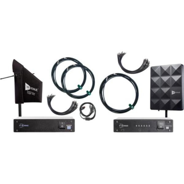 RFV-C6CPS-D5DFIN Wireless Antenna Combiner Super Pack for 5-Channel Microphone Systems & 6-Channel In-Ear Monitor Systems
