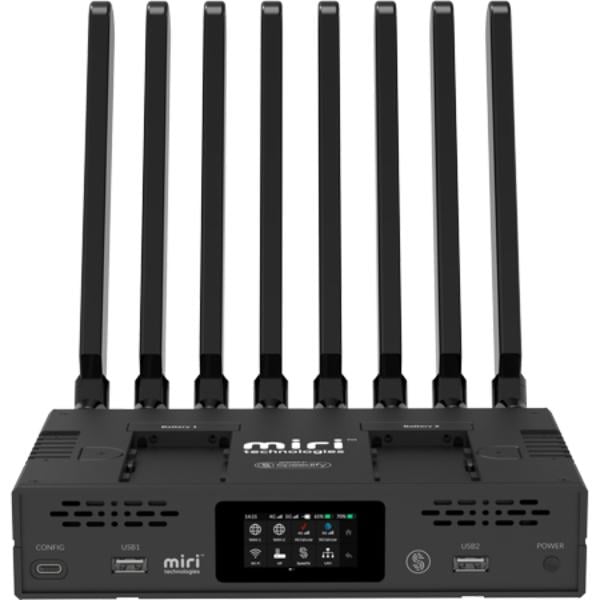 Picture of Miri Technologies MIRI-X510 Dual-Cellular Bonding Network Router Combines Up to 7 Internet Links SIM Cards Not Included