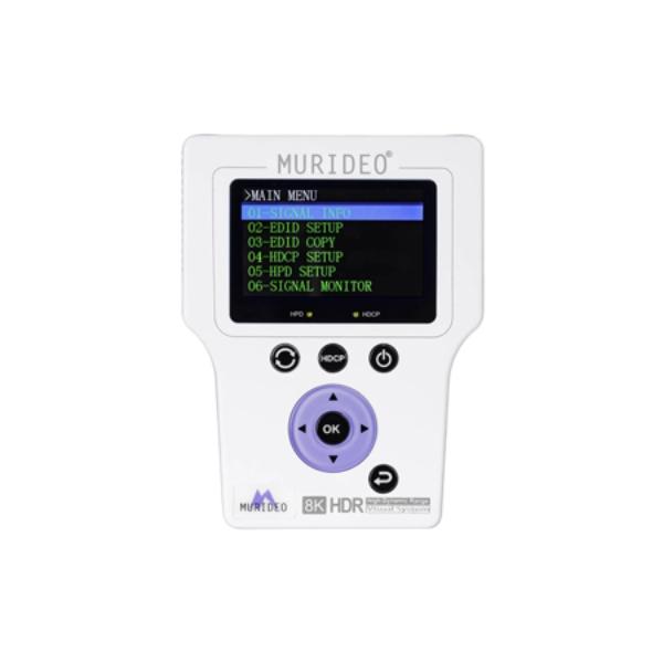 MUR-MU-SIX-A-8KM HDMI 2.1 8K HDR Signal & Test Pattern Analyzer HDCP 2.3 & 1.4 Metal Case