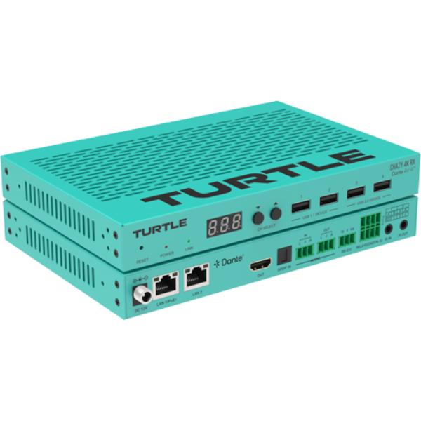 TAV-CHAZY4KRX CHAZY 4K HDMI 2.0b Dante AV-A & JPEG 2000 Receiver TAA Compliant