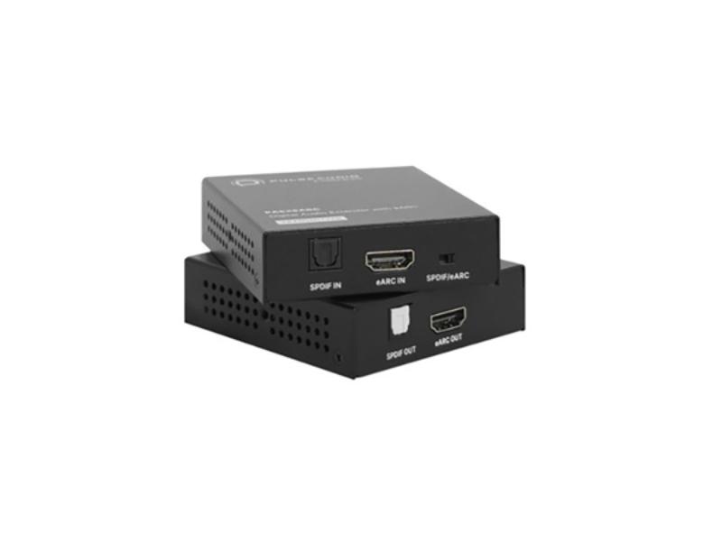 Picture of Vanco VCO-PAEXEARC eARC Digital Audio Extender Set with Transmitter & Receiver with 328 ft. & 100M Transmission Distance
