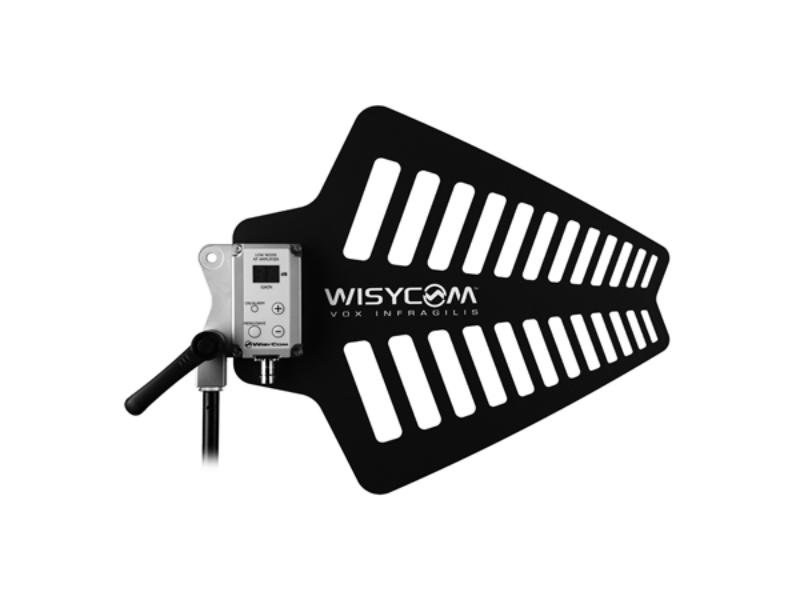 Picture of Wisycom WIS-LBNA2 470 to 870 MHz Directional Wideband Active UHF Antenna with BNC Connector & Integrated Booster