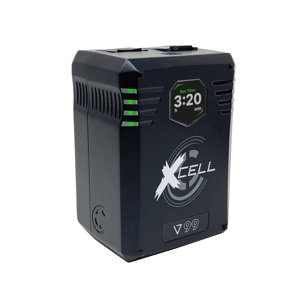 CSW-XCL-99V 14.54V 99W Micro Sized V-Mount Smart Li-ion Battery Pack with Integrated P-Tap Port & USB A-USB C PD
