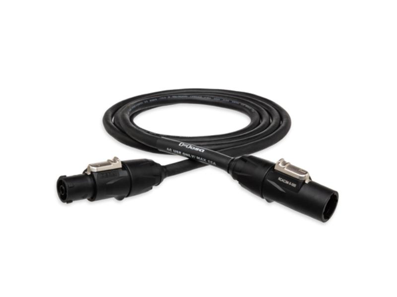 Hosa Technology HOS-PRXN-150 50 ft. Rean Power X Male to NEMA 5-15P Power Cord - 18 x 3 SJOOW Jacket
