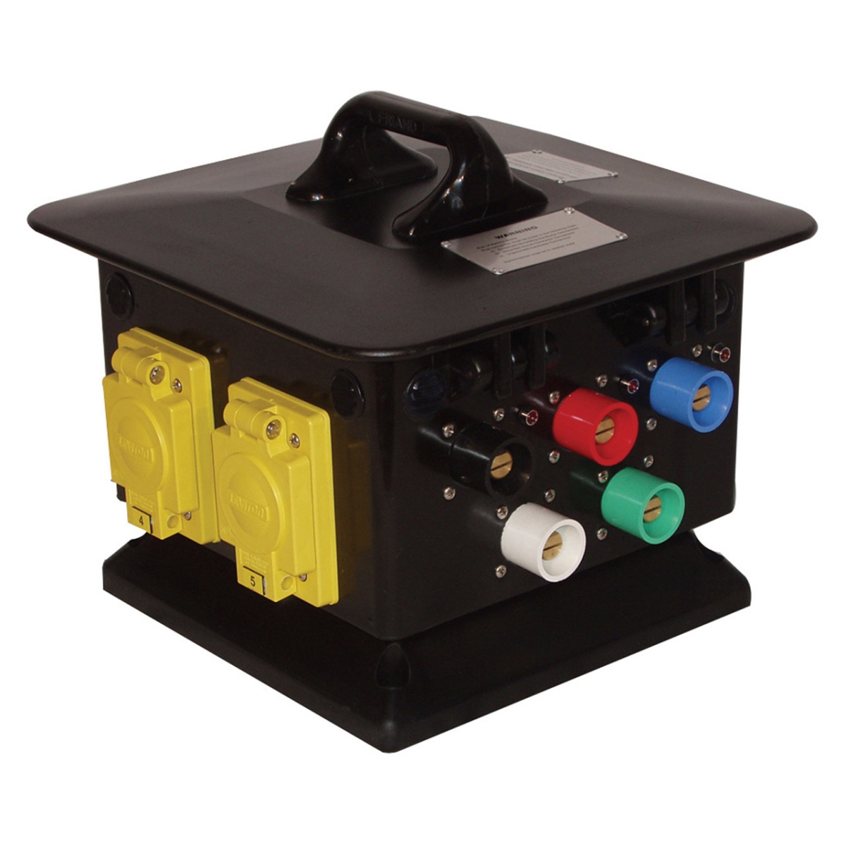 LEX-DB100MPAFFS3 100A 120-208 VAC Pagoda 16 Series Cam Type to Five L21-20 Locking Receptacle