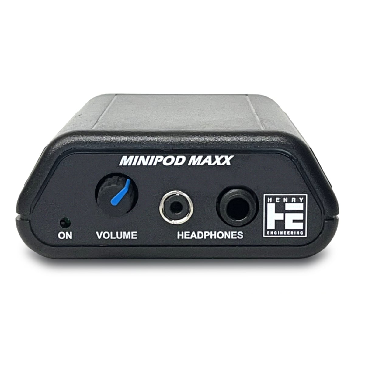 HE-MINIPOD-MAXX MiniPod Maxx Compact 24-600 Ohm Stereo Headphone Amplifier for Broadcasting & Commercial Sound
